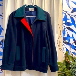 Women’s James Peter James Wool and Cashmere Long Sleeve Full Zip Jacket Size S